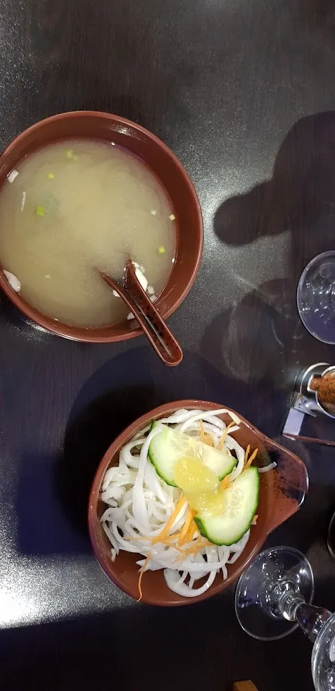 Soupe Miso Et Salade de Choux